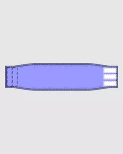 Выкройка: пояс big (для мальчиков) Р-06-1002 арт. ВКК-2627-2-ВП0391