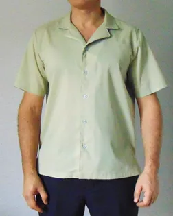 Выкройка: рубашка с коротким рукавом, М-17 арт. ВКК-4946-1-ВП1602