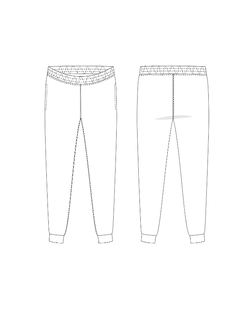 Выкройка: брюки спортивные_MBR-03 арт. ВКК-4670-2-ВП1390