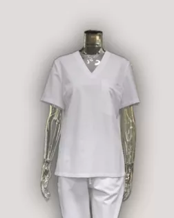 Выкройка: блуза медицинская женская_381 арт. ВКК-5213-1-ВП1819