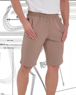 Выкройка: мужские шорты арт. ВКК-4843-1-ВП1532
