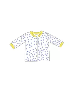 Выкройка: детская кофта Д0-4 арт. ВКК-3067-1-ВП0738