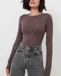 Выкройка: лонгслив трикотажный_320 арт. ВКК-5015-1-ВП1628