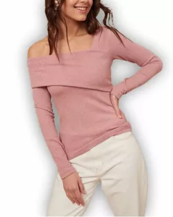 Выкройка: лонгслив женский асимметричный_314 арт. ВКК-5013-1-ВП1626