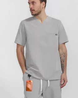 Выкройка: топ медицинский мужской_386 арт. ВКК-5220-1-ВП1823