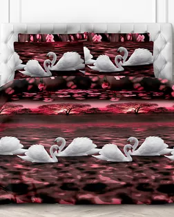 Лебеди (Перкаль 220 см) арт. ПРК-200-1-0990.002