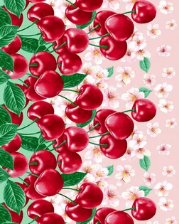 Черешня (Полотно вафельное 50 см) арт. ПВ50-105-1-0989.025