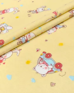 Фланель детская "Веселый транспорт" арт. ФД90-177-1-1636.007