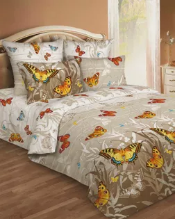 Бабочки (Бязь Фея/120 220 см) арт. ХБ-1803-1-Б00519.011