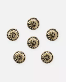 Пуговицы металл 16L д.1см (72 шт) арт. ПМ-535-1-46714.001