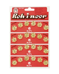 Кнопки KOH-I-NOOR №6 (д.15мм) 24шт арт. КНП-17-1-18407