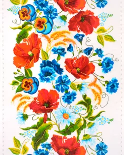 Маковое поле (Полотно вафельное 50 см) арт. ПВ50-156-1-0989.066