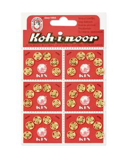 Кнопки KOH-I-NOOR №2 (д.9мм) 36шт арт. КНП-19-1-18400