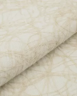 Джерси пальтовое с вышивкой "Паутинка" (Р) арт. ППТ-73-1-26774.001