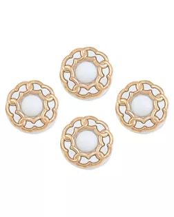 Пуговицы металл 28L д.1,8см 5шт арт. ПМ-500-2-45440.002