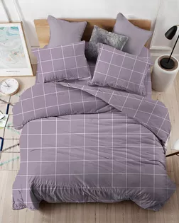 Поплин наб, шир.220см, пл.115+/-7 гр/м, рис.1233-2П Грунт Клетка арт. ПРО-13-14-Б00439.014