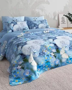 Одуванчики 3 Д (Бязь 220 см) арт. ХБ-1381-1-1084.035