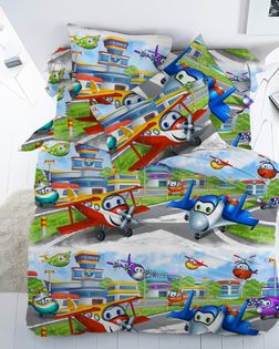 Самолеты (Бязь 150 см) арт. БГТ-144-1-2104.022