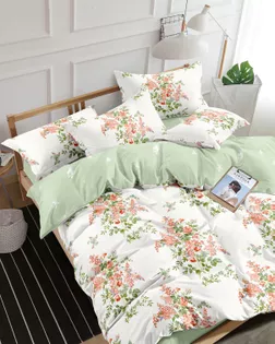 Поплин набивной  шир.220  100 % хл.  пл.115+-5   рис 1396  А+Б арт. ПК-2008-1-Б00475.063