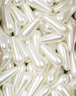 Бусы под жемчуг р.0,8х2см 100гр ~160 шт арт. БЖР-114-2-48595.002