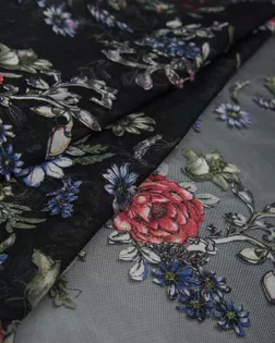 Аппликация на сетке "Селена" арт. КПГН-69-1-20536