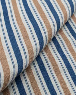 Лен принт полоска арт. ЛН-396-2-27364.002