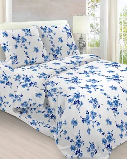 Бязь арт. 262 ГОСТ шир. 150 пл. 142+-7 б/з рис. 0157/1 голубой арт. БГТ-48-1-1565.015