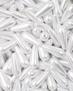 Бусы под жемчуг р.0,8х2см 500гр ~800шт арт. БЖР-116-1-48594