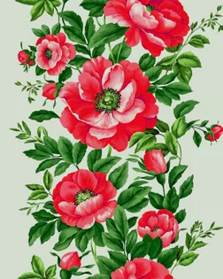 Королевский пион (Полотно вафельное 50 см) арт. ПВ50-462-1-0989.162