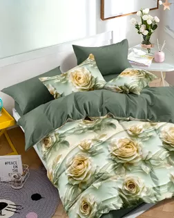 Поплин набивной  шир.220  100 % хл.  пл.115+-5   рис 1686  А+Б арт. ПК-2670-1-Б00475.271