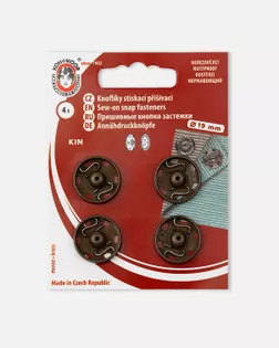Кнопки KOH-I-NOOR №7 (д.19мм) 4шт арт. КНП-165-1-48131
