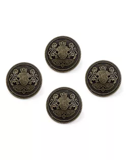 Пуговицы металл 32L д.2см 72шт арт. ПМ-497-3-45290.003