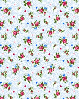 Ситец 80 см набивной арт 43  рис 18509  вид 1 арт. СС80-35-1-2123.009