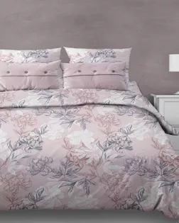 Бязь арт. 262 набивная  шир.150 пл.138+-7  рис. 189  Симфония  вид 7/5  пудровый арт. ХВ-1063-1-Б00431.031