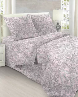 Бязь арт. 262 ГОСТ шир. 150 пл. 142+-7 о/м  рис. 1963/2 розовый арт. БГТ-334-1-1565.182