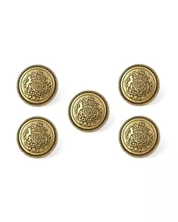 Пуговицы металл 24L д.1,5см 72шт арт. ПМ-359-1-35104.001