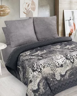 Бязь наб., шир. 220 см,  пл 120+-2. 100% хл. рис 20501/1 Барс арт. ХБ-2046-1-Б00528.101