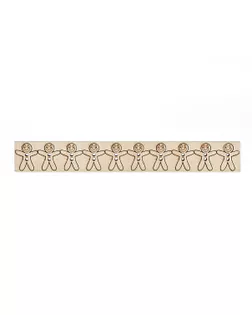 Деревянная заготовка пуговиц "Человечек" р.1,5х2 см арт. ТЗД-5-1-16691