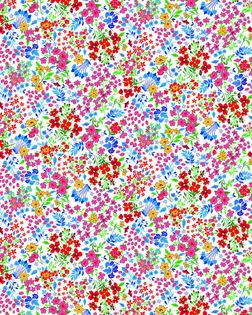Ситец 80 см набивной арт 43  рис 21219 вид 1 "Полевые цветы" арт. СС80-32-1-2123.006