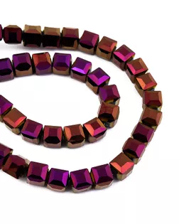 Бусы хрусталь р.1х1 см ( 1 уп = 1 нить ~80 бусин) арт. БСТ-38-15-18534.017