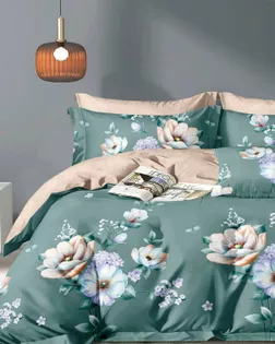 Поплин  наб., шир. 220 см,  пл 115+-2. 100% хл. рис 23514 А+В арт. ПРО-92-1-Б00529.014