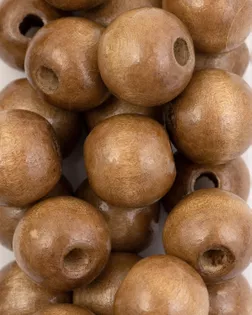 Бусы дерево р.1,8х2 см арт. БДЕ-72-2-32620.004