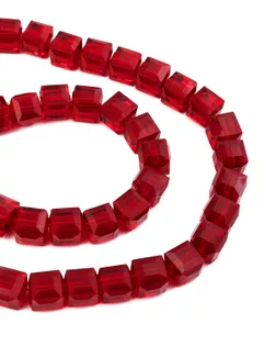 Бусы хрусталь р.1х1 см ( 1 уп = 1 нить ~80 бусин) арт. БСТ-38-16-18534.016