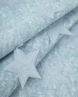 Джинс с аппликацией "Звезда" арт. ДЖВ-10-3-24631.002