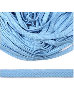 Шнур плоский ш.1см уп.50м (голубой) арт. ШКШ-80-1-46306