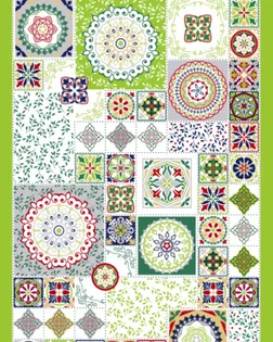 Вафельное полотно арт. 8098 шир.50 пл. 200+-10 О/М рис. 2514/1 арт. ПВ50-477-1-1566.038