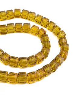 Бусы хрусталь р.1х1 см ( 1 уп = 1 нить ~80 бусин) арт. БСТ-38-18-18534.015