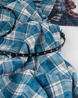 Рубашечная фланель клетка "Фуле" арт. РФЛ-24-1-26766.002