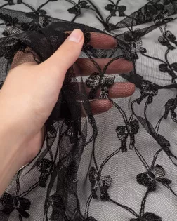 Вышивка на сетке  "Бантик" арт. СВС-118-1-26801.001