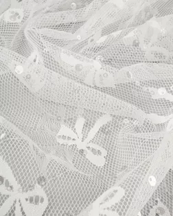 Гипюр с пайеткой "Паче" арт. КПГС-111-2-26802.002